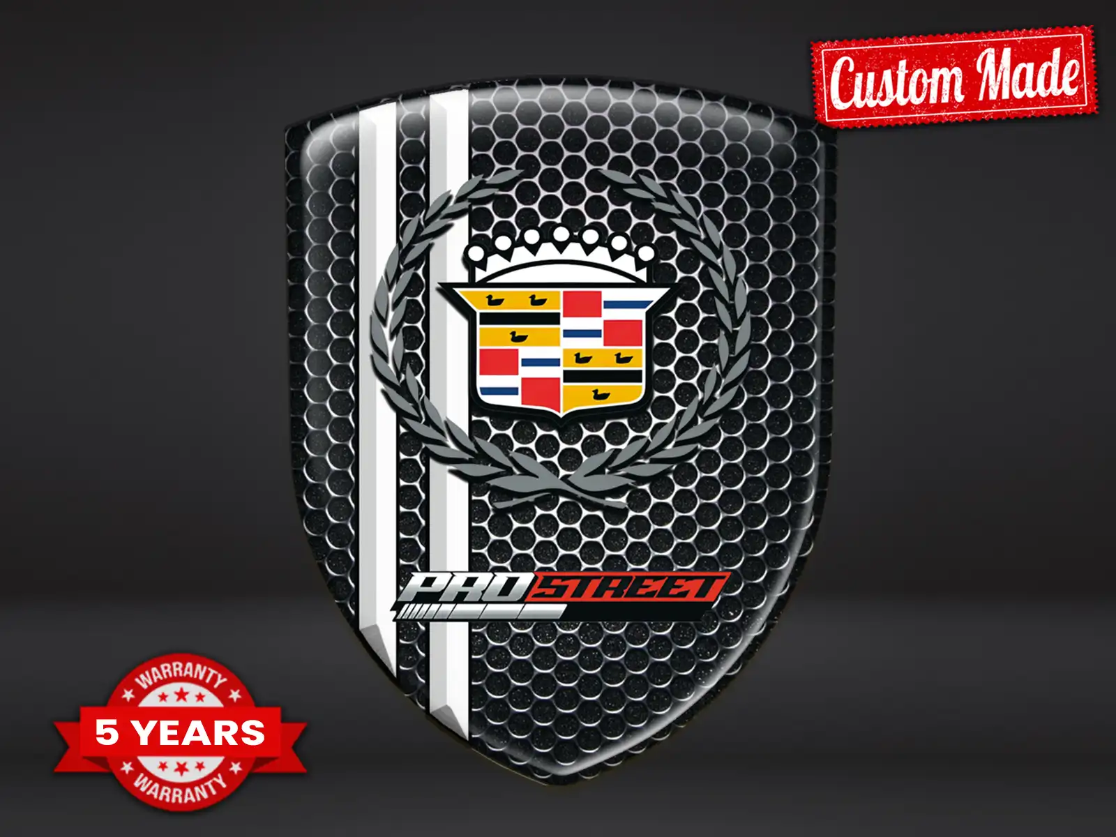 Cadillac Decalcomanie Vetri Auto Eleganti Max Pro Resistenti